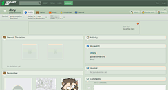 Desktop Screenshot of disny.deviantart.com