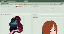 Desktop Screenshot of ithilien-kio.deviantart.com