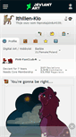 Mobile Screenshot of ithilien-kio.deviantart.com