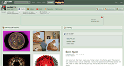 Desktop Screenshot of lou34625.deviantart.com