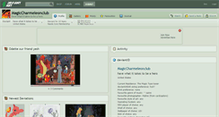 Desktop Screenshot of magiccharmeleonclub.deviantart.com