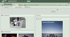 Desktop Screenshot of lightandshadow.deviantart.com