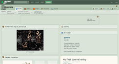 Desktop Screenshot of gamera.deviantart.com