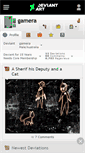 Mobile Screenshot of gamera.deviantart.com