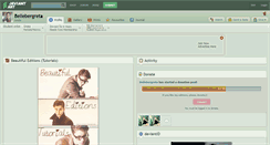 Desktop Screenshot of beliebergreta.deviantart.com