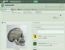 Tablet Screenshot of mysticana900.deviantart.com