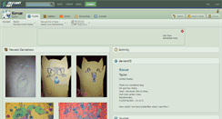 Desktop Screenshot of kovue.deviantart.com