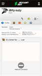 Mobile Screenshot of dirty-suzy.deviantart.com