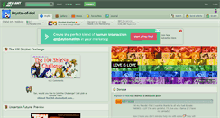 Desktop Screenshot of krystal-of-nol.deviantart.com