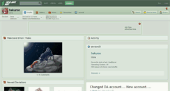Desktop Screenshot of hakuron.deviantart.com