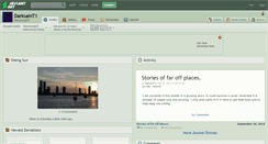 Desktop Screenshot of darksaint1.deviantart.com