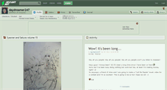 Desktop Screenshot of daydreamer247.deviantart.com