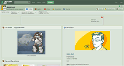 Desktop Screenshot of juzo-kun.deviantart.com