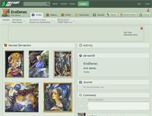 Tablet Screenshot of eroldenec.deviantart.com