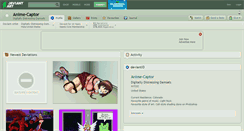 Desktop Screenshot of anime-captor.deviantart.com