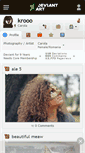 Mobile Screenshot of krooo.deviantart.com