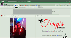 Desktop Screenshot of fercy.deviantart.com