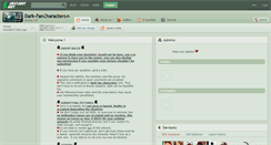 Desktop Screenshot of dark-fancharacters.deviantart.com