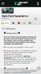 Mobile Screenshot of dark-fancharacters.deviantart.com