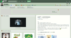 Desktop Screenshot of kordelia.deviantart.com