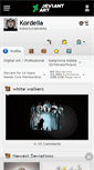 Mobile Screenshot of kordelia.deviantart.com