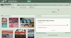 Desktop Screenshot of lethacolleen.deviantart.com