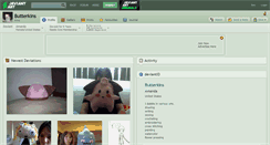 Desktop Screenshot of butterkins.deviantart.com