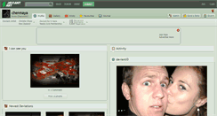 Desktop Screenshot of chennaya.deviantart.com