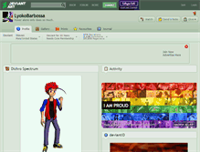 Tablet Screenshot of lyokobarbossa.deviantart.com