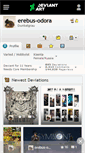 Mobile Screenshot of erebus-odora.deviantart.com