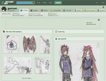 Tablet Screenshot of gaarasan.deviantart.com