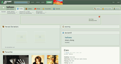 Desktop Screenshot of hellosex.deviantart.com