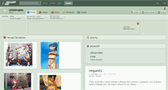 Desktop Screenshot of chloewales.deviantart.com