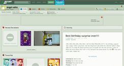 Desktop Screenshot of angel-veins.deviantart.com