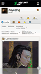 Mobile Screenshot of duyeqing.deviantart.com