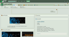 Desktop Screenshot of crushcrushfaint.deviantart.com