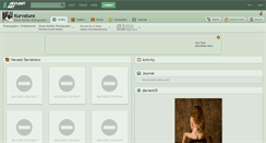 Desktop Screenshot of kurvature.deviantart.com
