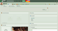Desktop Screenshot of hero141.deviantart.com