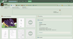 Desktop Screenshot of h2ow.deviantart.com