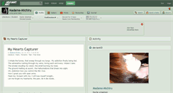 Desktop Screenshot of madame-michiru.deviantart.com