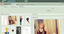 Desktop Screenshot of cupcake-pixels.deviantart.com