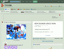 Tablet Screenshot of clonesaiga.deviantart.com