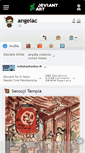 Mobile Screenshot of angelac.deviantart.com
