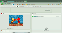Desktop Screenshot of chungusamongus.deviantart.com