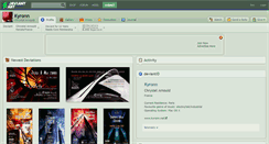 Desktop Screenshot of kyronn.deviantart.com