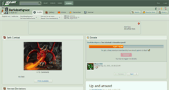 Desktop Screenshot of darkdeathgrace.deviantart.com