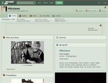 Tablet Screenshot of nikkolaoes.deviantart.com