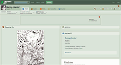 Desktop Screenshot of bunny-hunter.deviantart.com