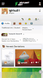 Mobile Screenshot of igirisu81.deviantart.com