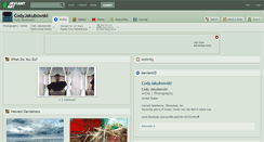 Desktop Screenshot of codyjakubowski.deviantart.com